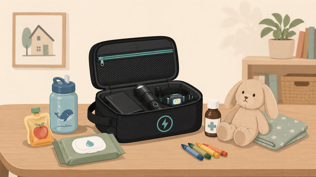 READY72 Blackout Kit pro domácnost s dětmi: co doplnit navíc